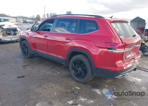 2022 Volkswagen Atlas 3.6L V6 Se W/Technology z USA, uszkodzony, nr VIN 1V2KR2CA3NC556094